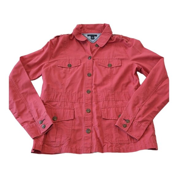 Tommy Hilfiger Pink Lightweight Womens button up sport coat - Picture 9 of 10